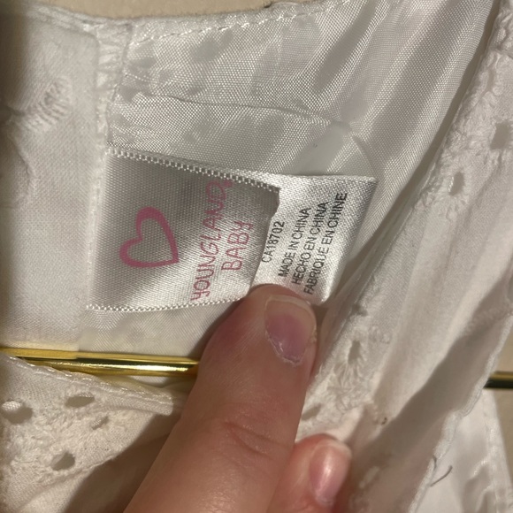 Spring Easter Youngland Baby girls, 24 month tank sleeve flower dress - Picture 3 of 3